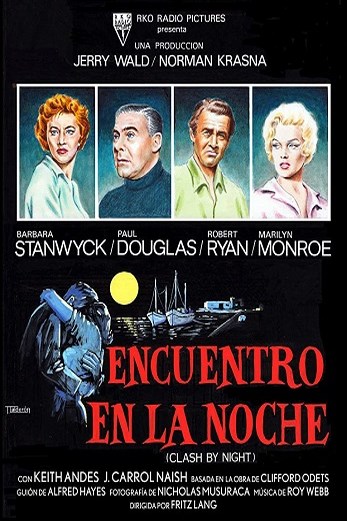 دانلود فیلم برخورد در شب 1952 Clash by Night